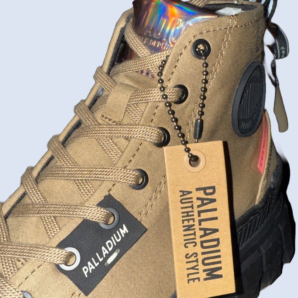 Palladium Revolt Khaki High-Top Boots